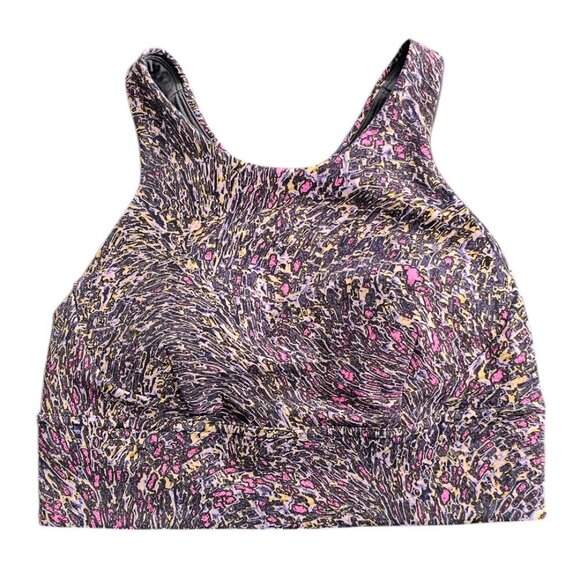 Lululemon Wunder Train Long-Line Bra Med Support, C/D Cups Topography Multi, 8 - Picture 1 of 6